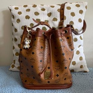 Authentic MCM bucket bag